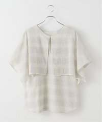 JOURNAL STANDARD/ケープフォルムチェックブラウス/508326473